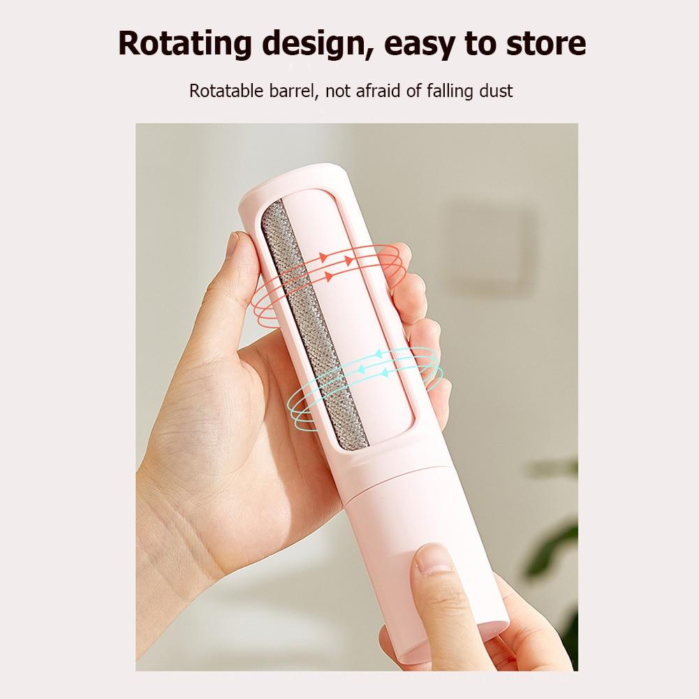 Cat Hair Remover Portable Effective Rotate Clothing Depilator Reusable Lint Rollers Fuzz Dust Electrostatic Fur Remover Brush - AlabongCat