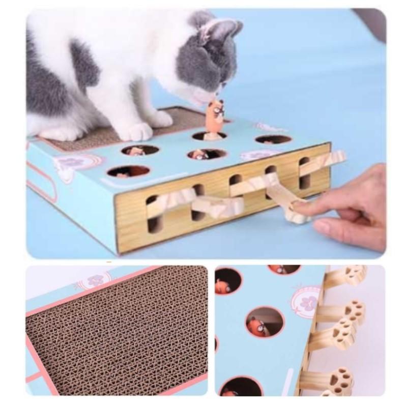 Gopher Cat Scratching Board Interactive Toys – MEWCATS