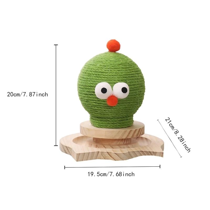 Cat Scratcher Cat Scratching Post Tree Mushroom Ball Toy for Cats Climbing Jumping Training Kitten Scratch Board Pet Accessories - AlabongCat