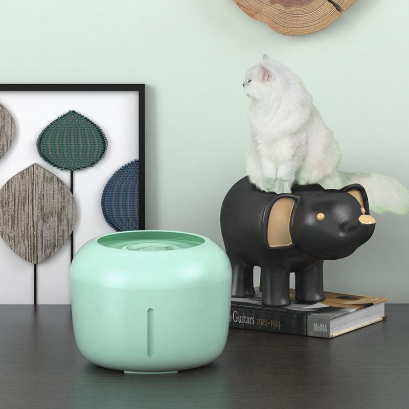 Cat Water Fountain 2.5L Automatic Drinker Cats water Bowl Electric USB Cat Dispenser with 1 Filter Box - AlabongCat
