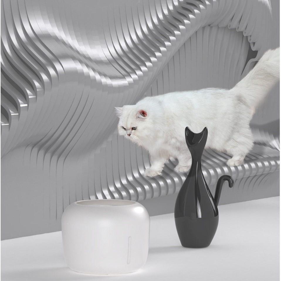 Cat Water Fountain 2.5L Automatic Drinker Cats water Bowl Electric USB Cat Dispenser with 1 Filter Box - AlabongCat